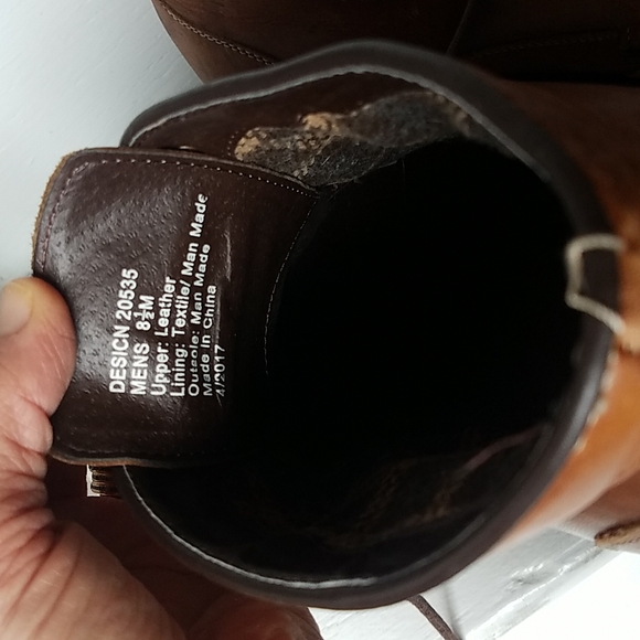 Kenneth Cole Reaction Leather lace up ankle boot - Picture 4 of 8